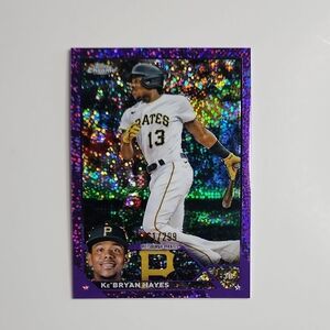 Ke'Bryan Hayes ~ 2023 Topps Chome ~ Numbered 161/299